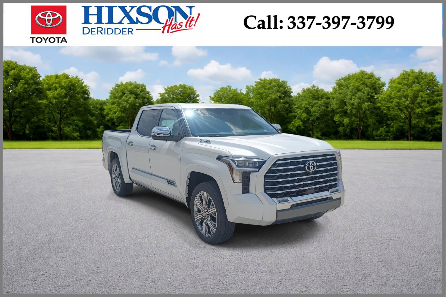 New 2026 Toyota Tundra Capstone