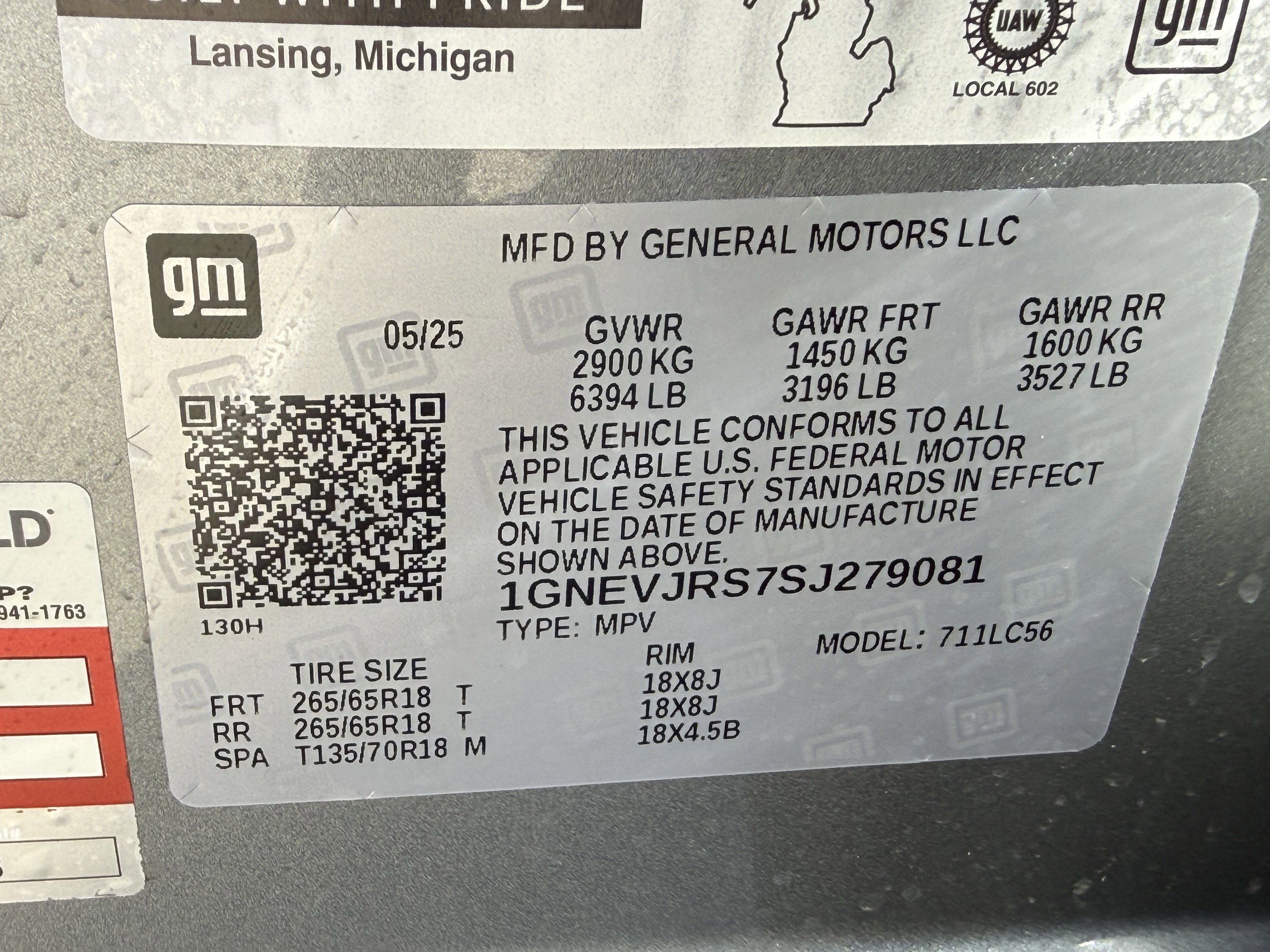 Used 2025 Chevrolet Traverse Z71 w/ Enhanced Driving Package image 36