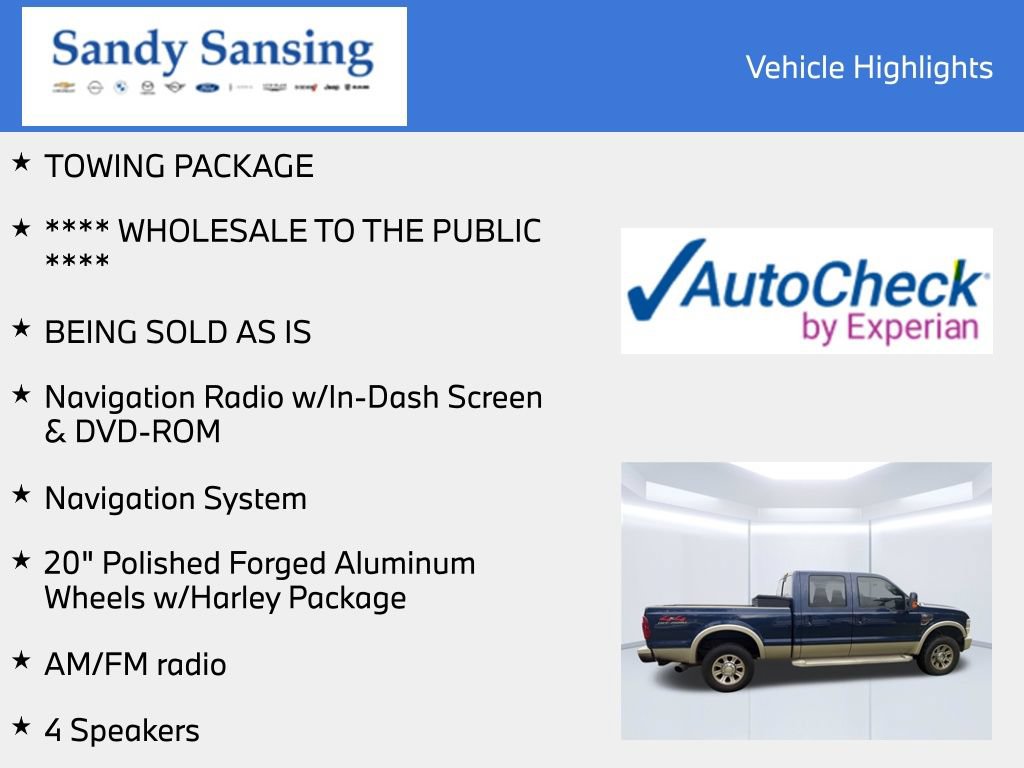 Used 2008 Ford F250 King Ranch AWD/4WD image 7