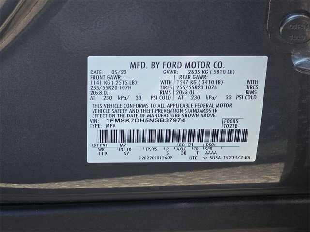 Used 2022 Ford Explorer XLT w/ Equipment Group 202A image 18