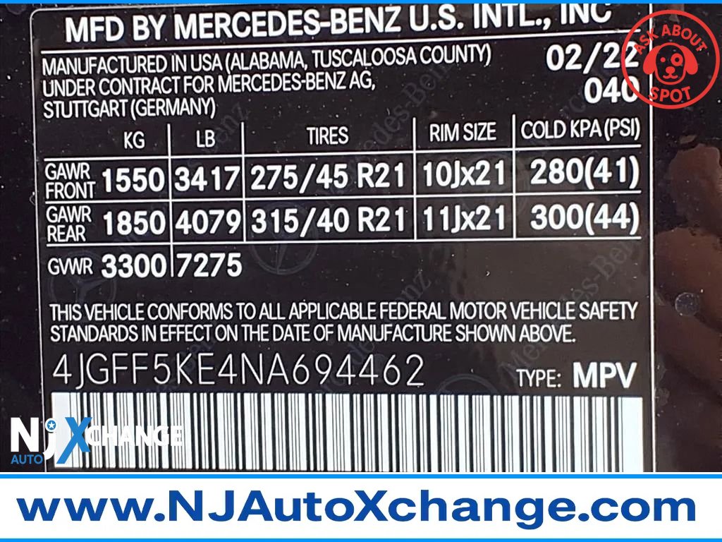 Used 2022 Mercedes-Benz GLS 450 4MATIC image 32