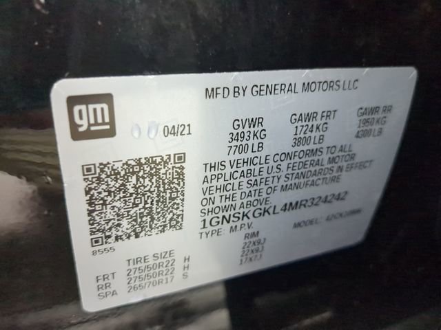 Used 2021 Chevrolet Suburban High Country image 34