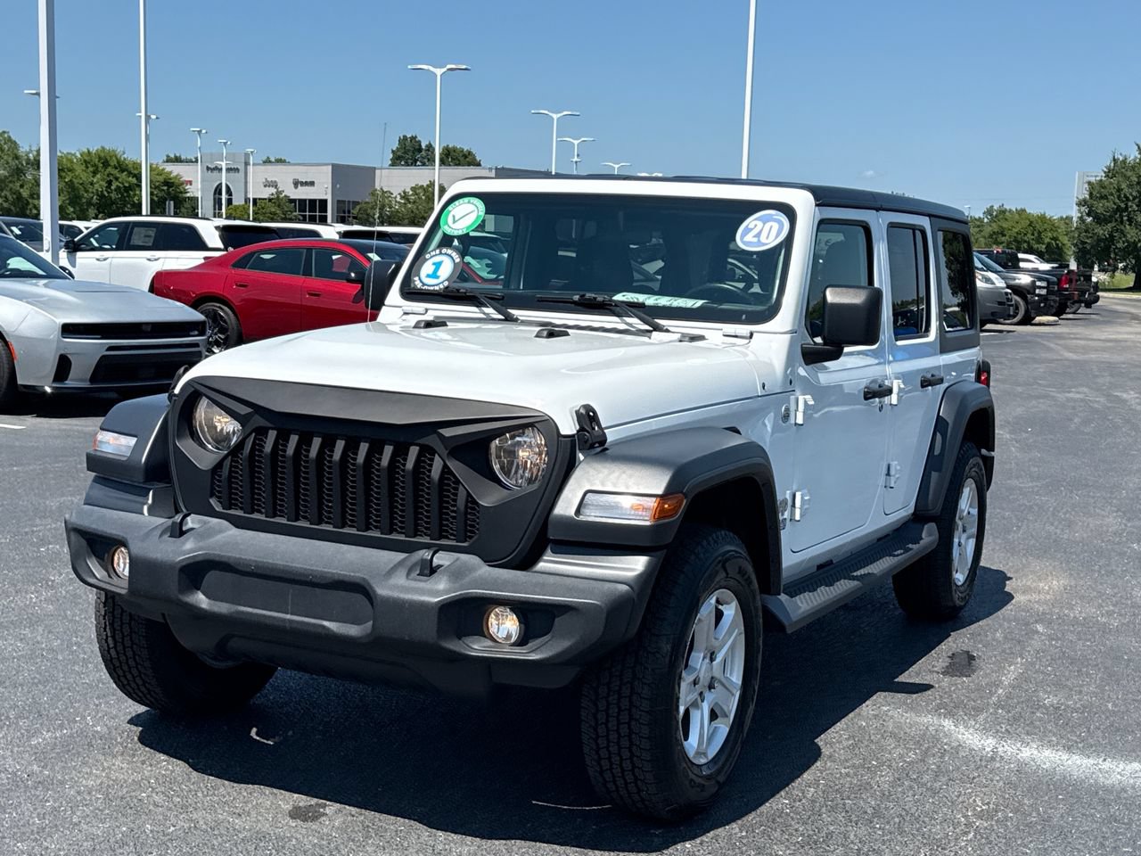 Used 2020 Jeep Wrangler Unlimited Sport w/ Cold Weather Group AWD/4WD image 7