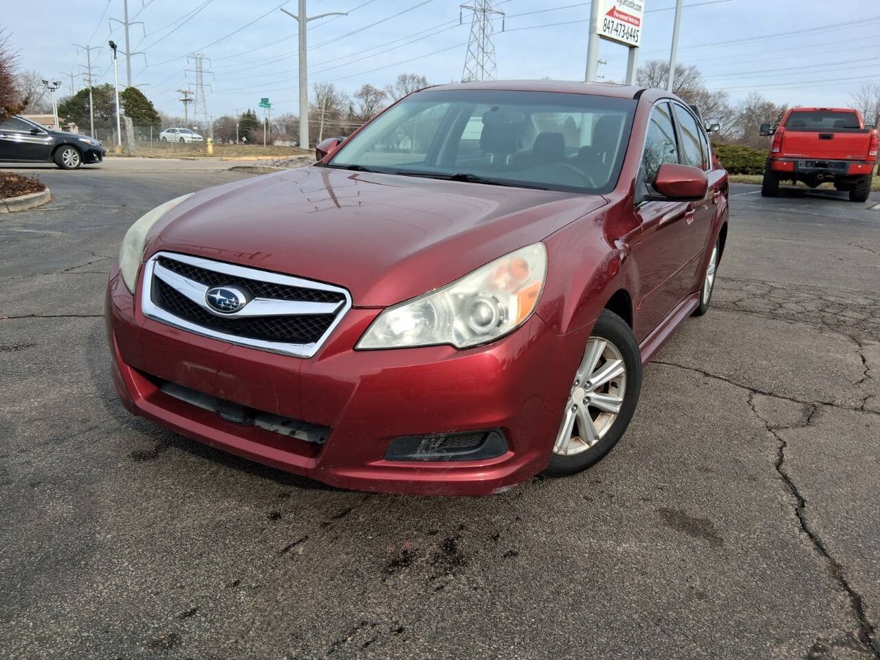 Used 2012 Subaru Legacy 2.5i Premium w/ All-Weather Pkg + Moonroof AWD/4WD image 1
