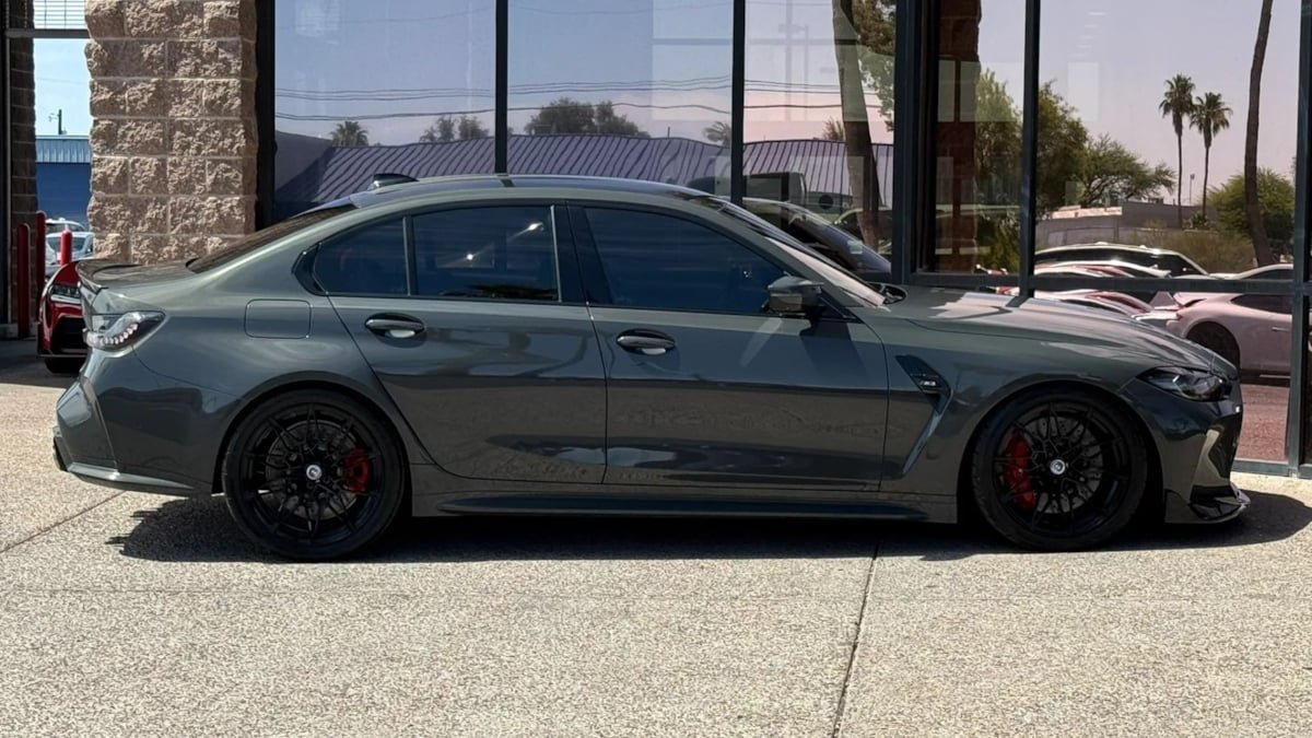 Used 2021 BMW M3 w/ Parking Assistance Package RWD image 14