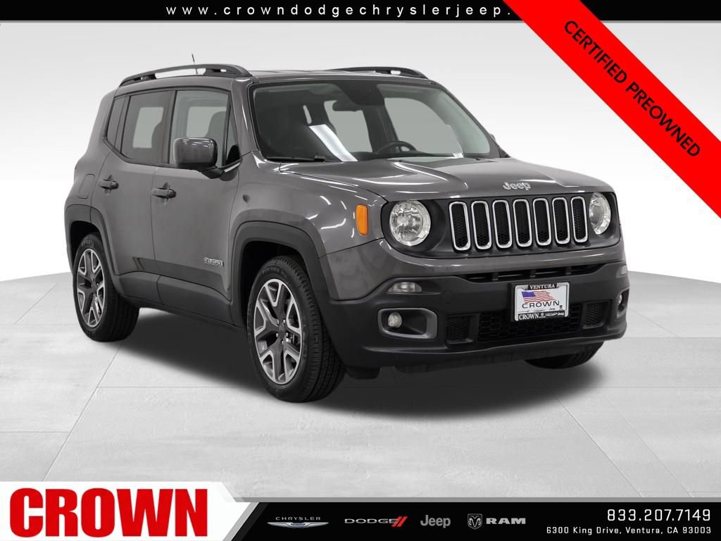Certified 2017 Jeep Renegade Latitude image 1