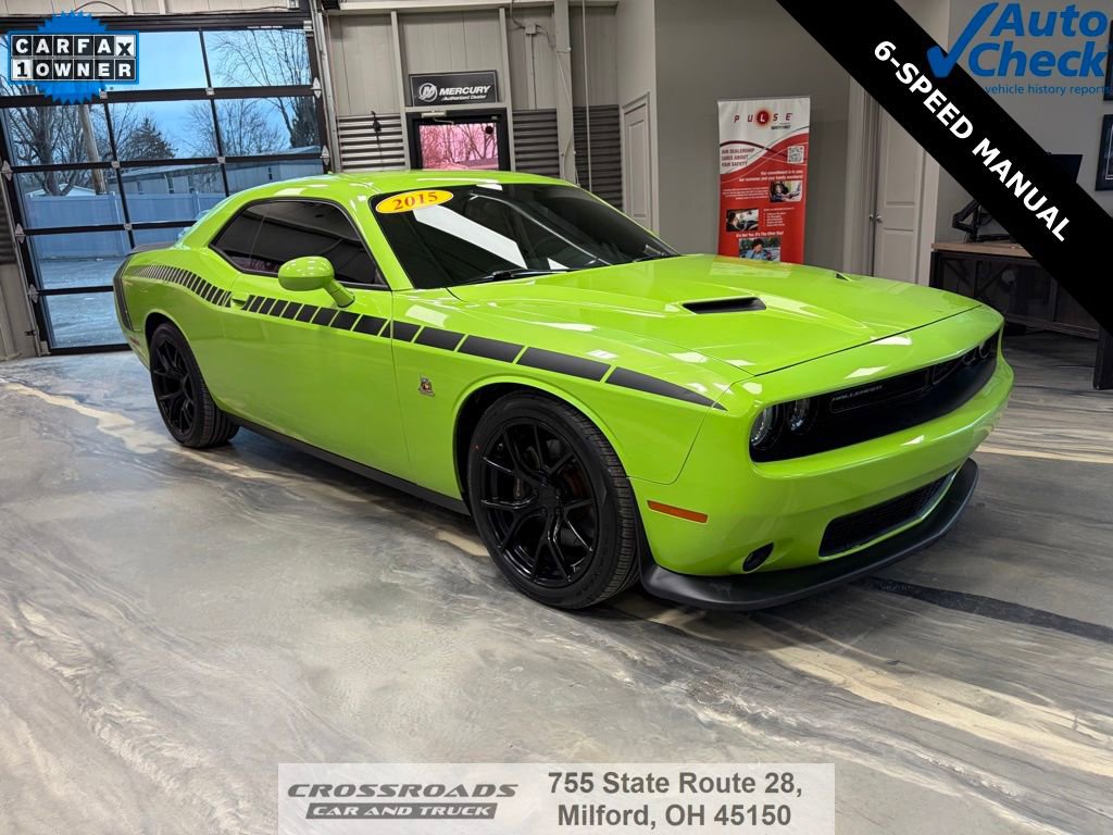 Used 2015 Dodge Challenger R/T Scat Pack w/ Scat Pack Appearance Package
