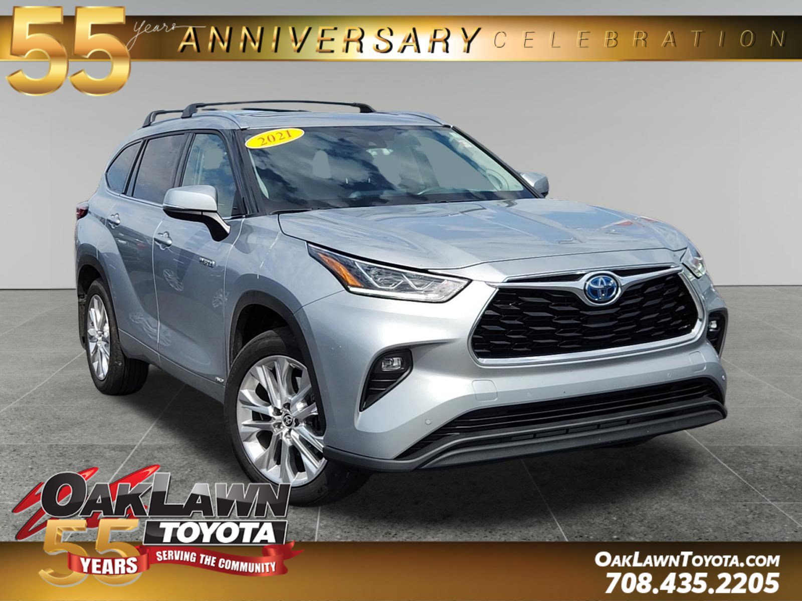 Certified 2021 Toyota Highlander Limited AWD/4WD image 1