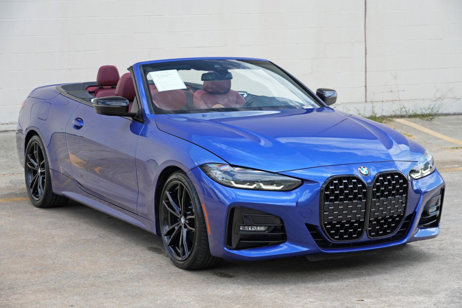 Used 2022 BMW 430i Convertible w/ M Sport Package RWD image 48