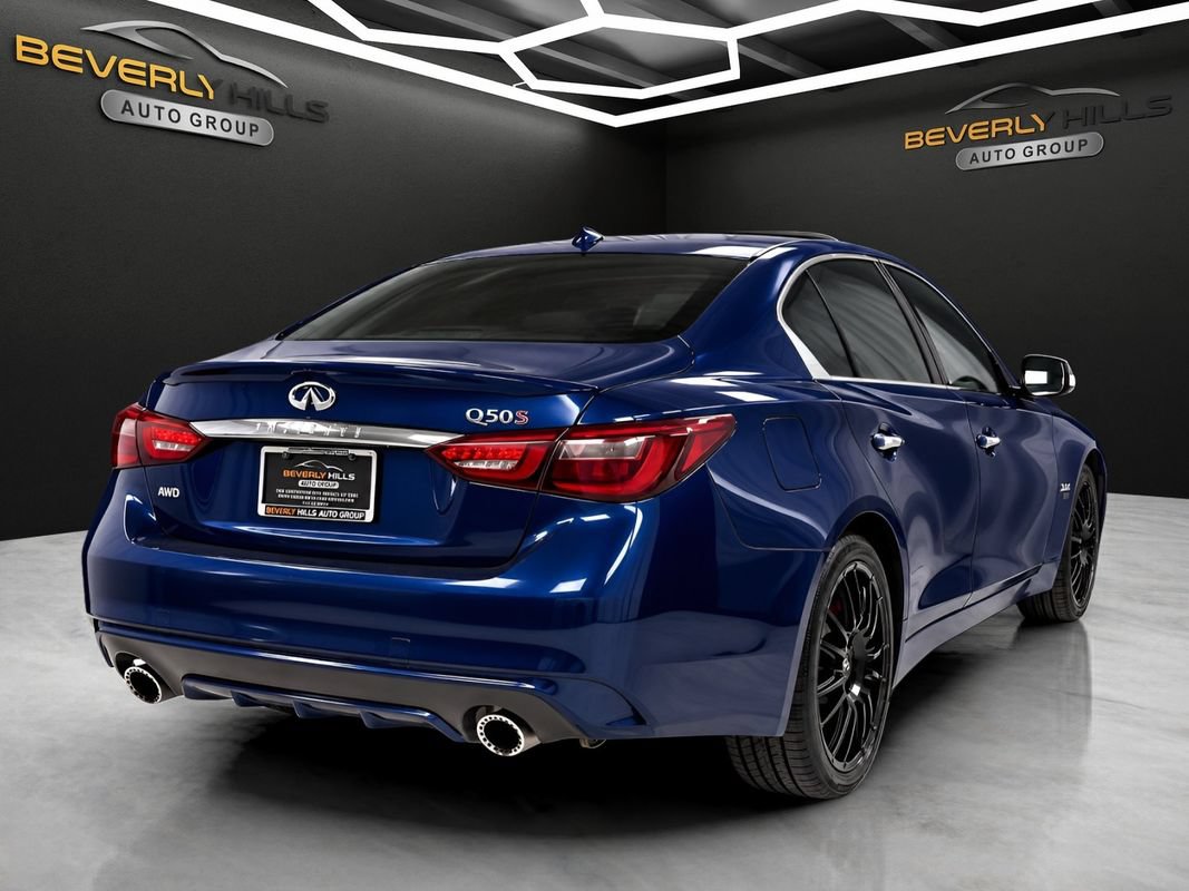 Used 2019 INFINITI Q50 Red Sport 400 AWD/4WD image 5