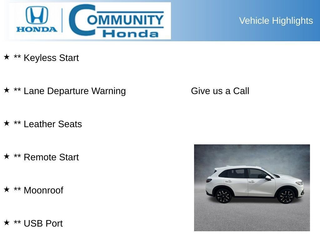 Used 2026 Honda HR-V EX-L image 8