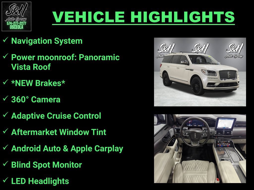 Used 2019 Lincoln Navigator Black Label w/ Cargo Package AWD/4WD image 3