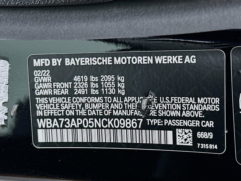 Used 2022 BMW 430i xDrive Coupe w/ Convenience Package AWD/4WD image 32