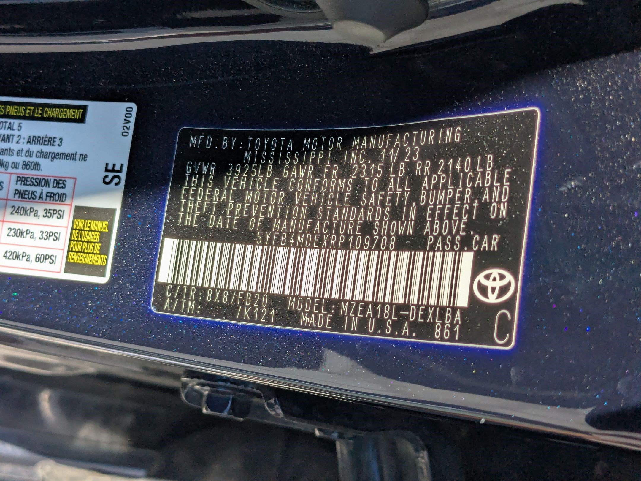 Used 2024 Toyota Corolla LE FWD image 33