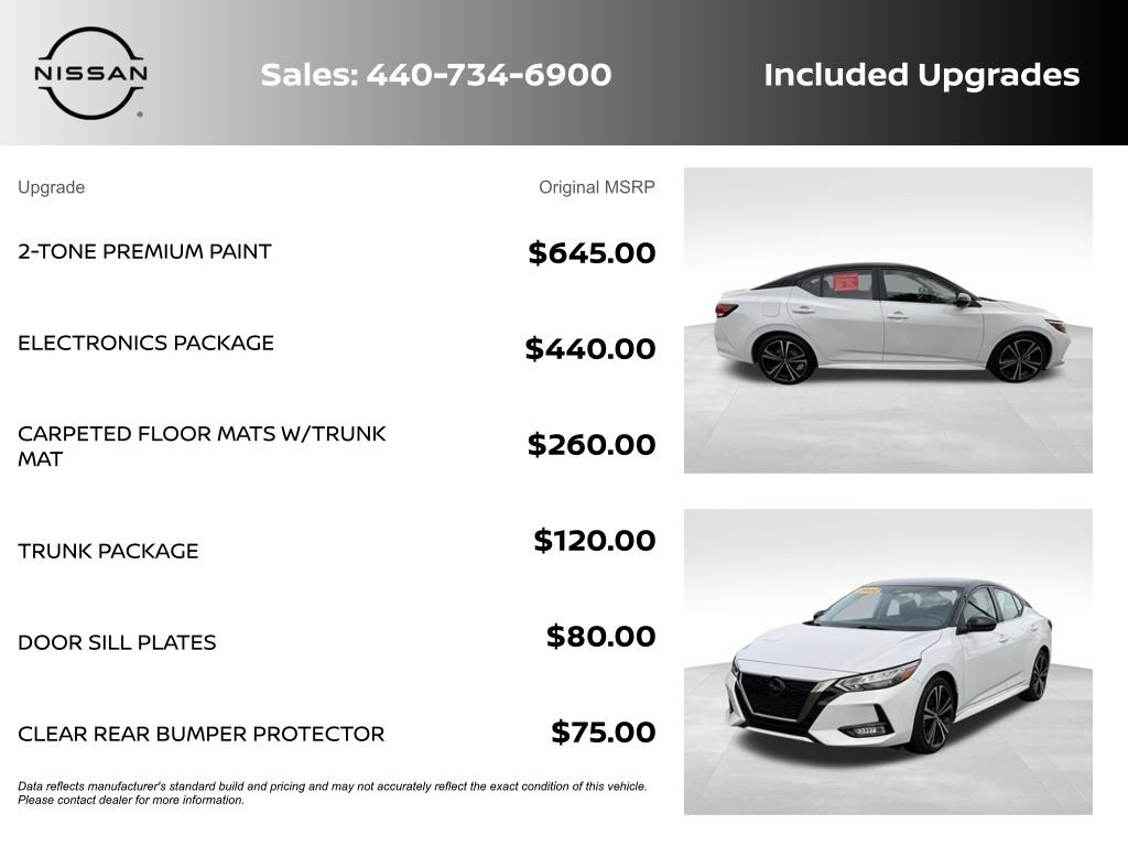 Certified 2022 Nissan Sentra SR w/ Electronics Package FWD image 8