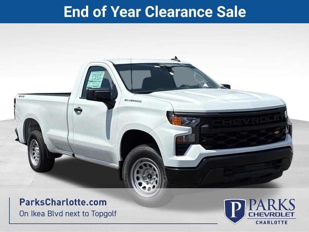 New 2025 Chevrolet Silverado 1500 W/T w/ WT Value Package image 1