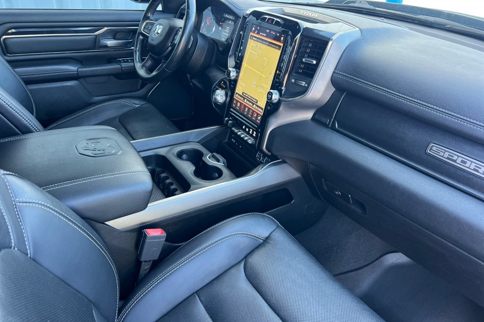 Used 2019 RAM 1500 Sport w/ Leather & Sound Group AWD/4WD image 12