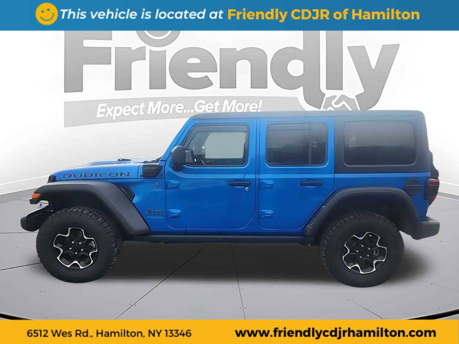 Used 2021 Jeep Wrangler Unlimited Rubicon 4xe w/ Cold Weather Group image 8