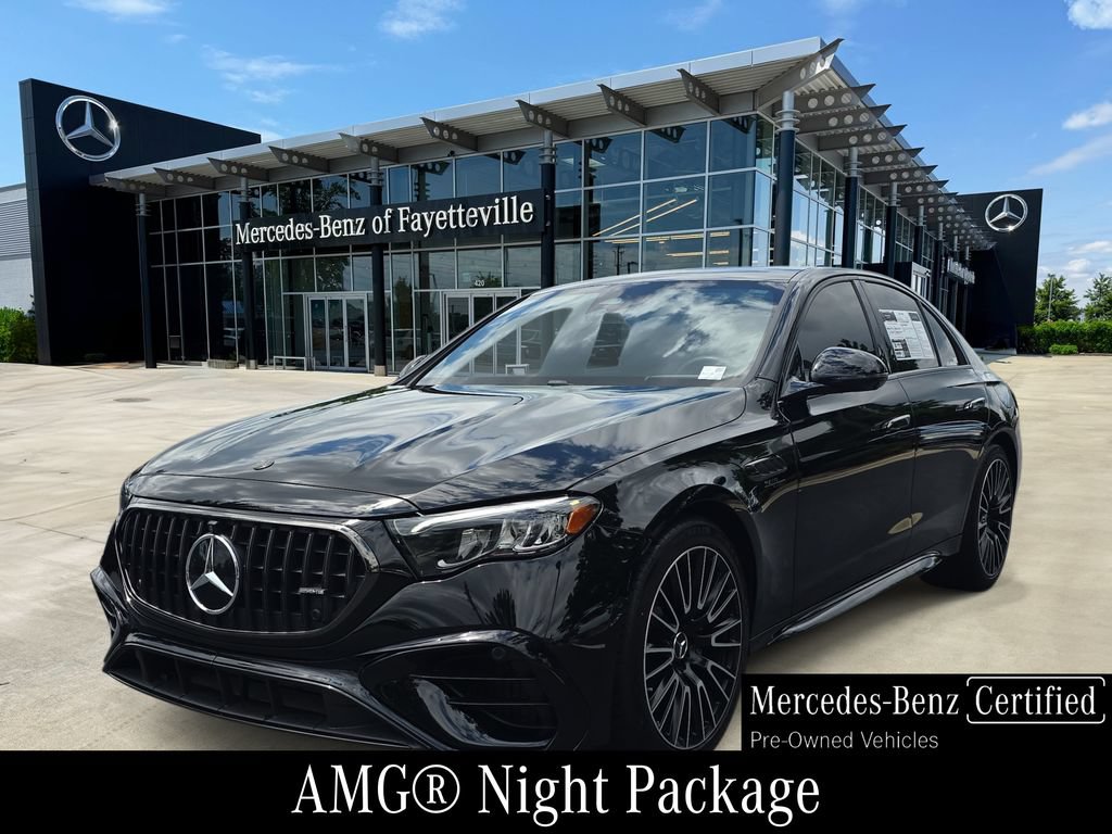 Certified 2025 Mercedes-Benz E 53 AMG e 4MATIC Sedan