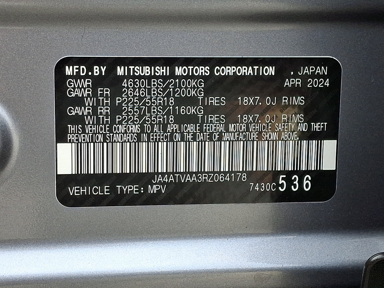 Used 2024 Mitsubishi Eclipse Cross AWD image 27