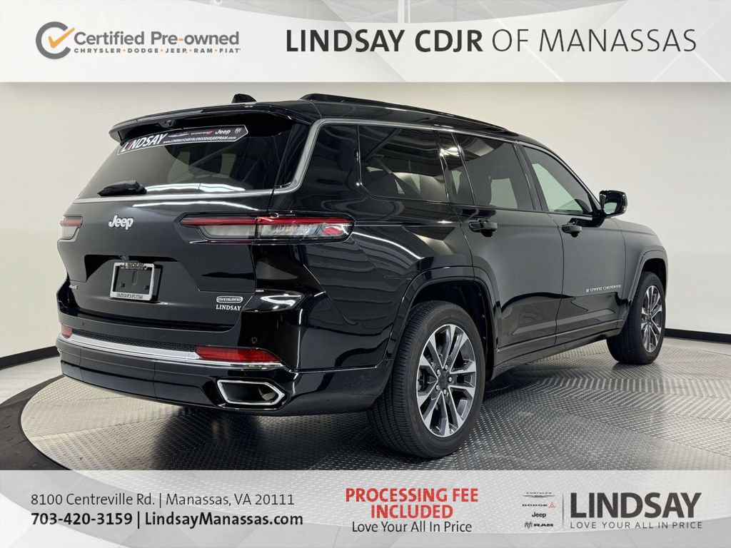 Used 2025 Jeep Grand Cherokee L Overland w/ Advanced Protech Group III AWD/4WD image 9