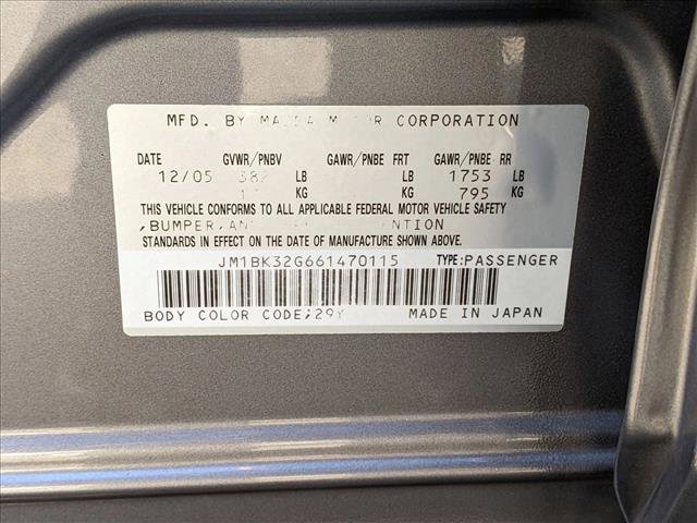 Used 2006 MAZDA MAZDA3 i Touring image 23