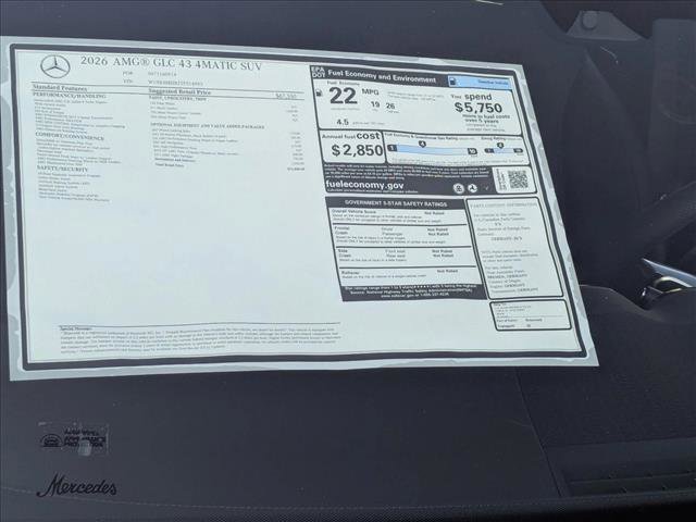 New 2026 Mercedes-Benz GLC 43 AMG 4MATIC image 16