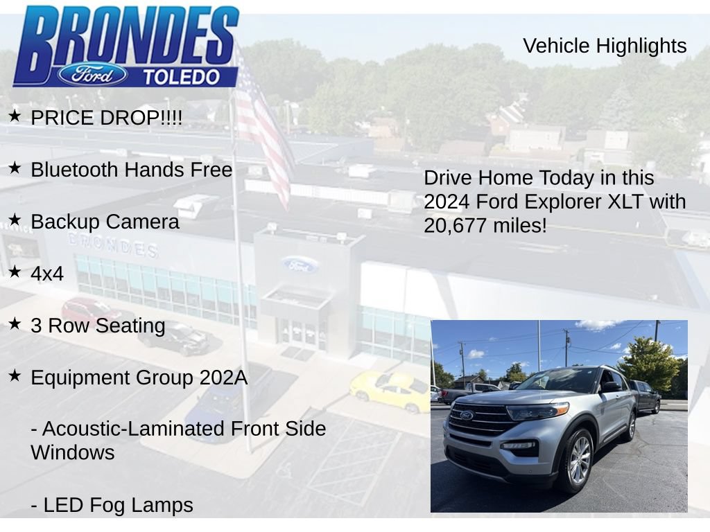 Used 2024 Ford Explorer XLT w/ Equipment Group 202A AWD/4WD image 5