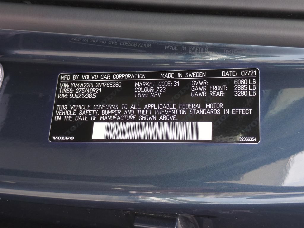 Used 2022 Volvo XC90 T6 Inscription AWD/4WD image 25