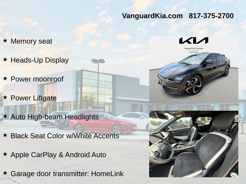 Certified 2023 Kia EV6 GT-Line w/ GT-Line Suede Seat Package AWD/4WD image 12