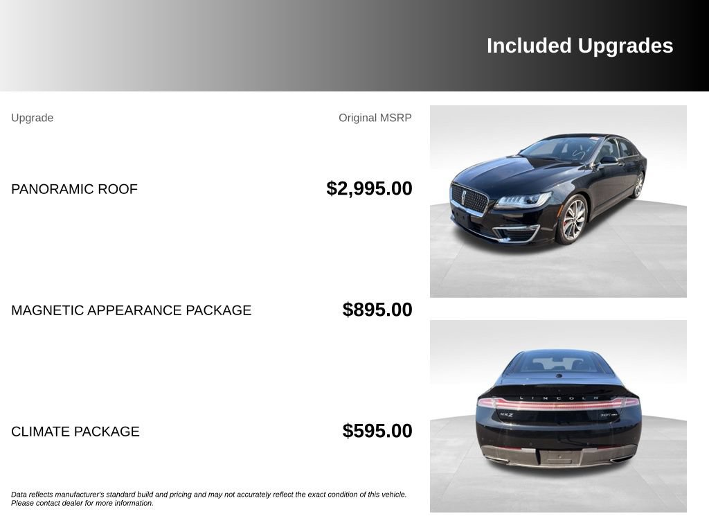 Used 2018 Lincoln MKZ Reserve w/ Magnetic Appearance Package AWD/4WD image 6