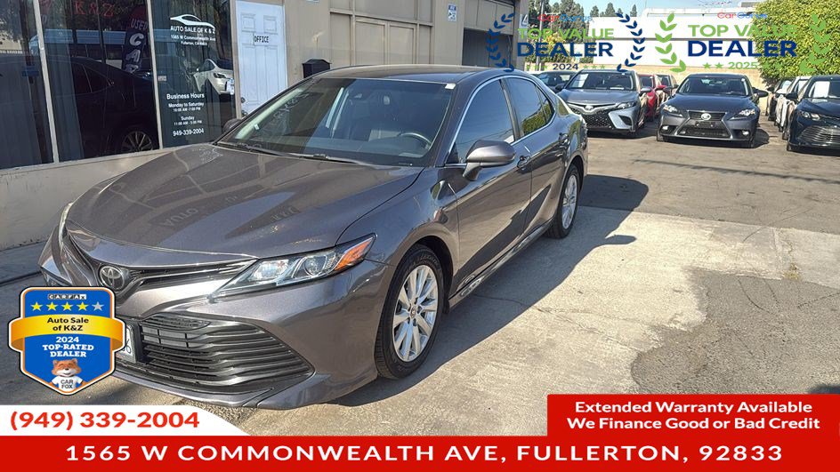 Used 2020 Toyota Camry LE FWD image 8