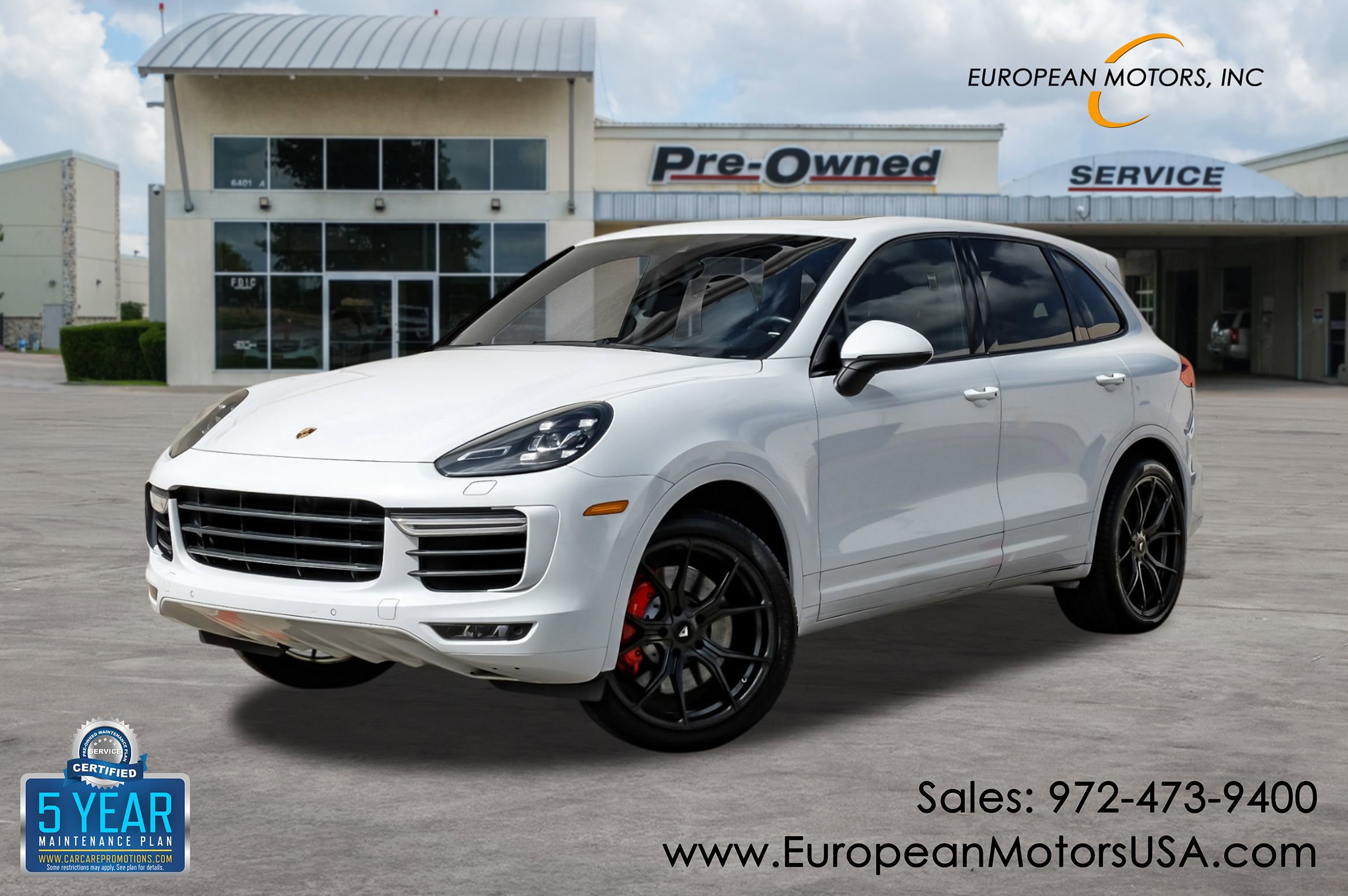 Used 2015 Porsche Cayenne Turbo w/ Premium Plus Package
