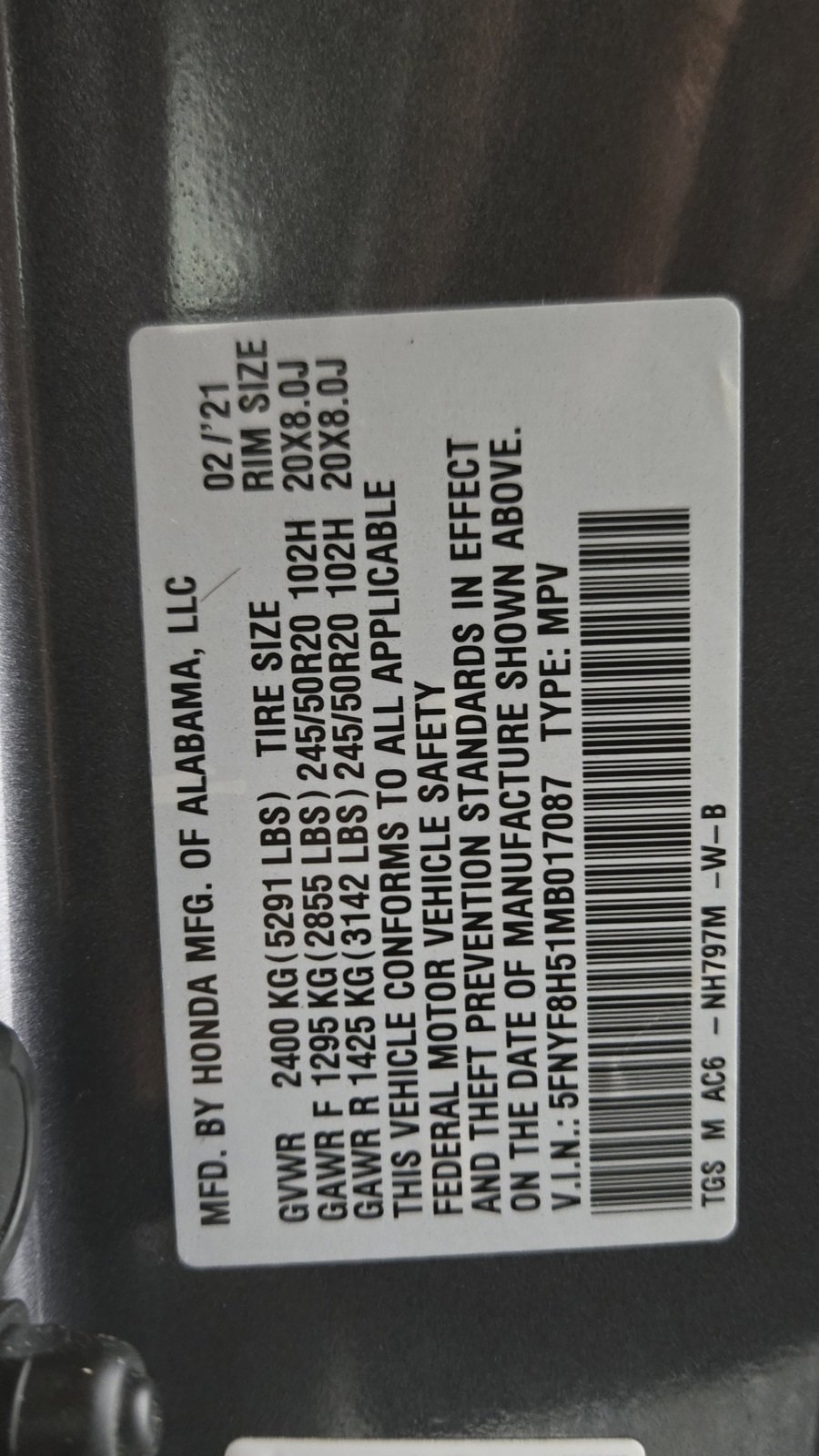 Used 2021 Honda Passport EX-L image 24