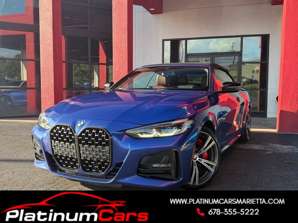 Used 2021 BMW 430i Convertible w/ M Sport Package RWD video 1