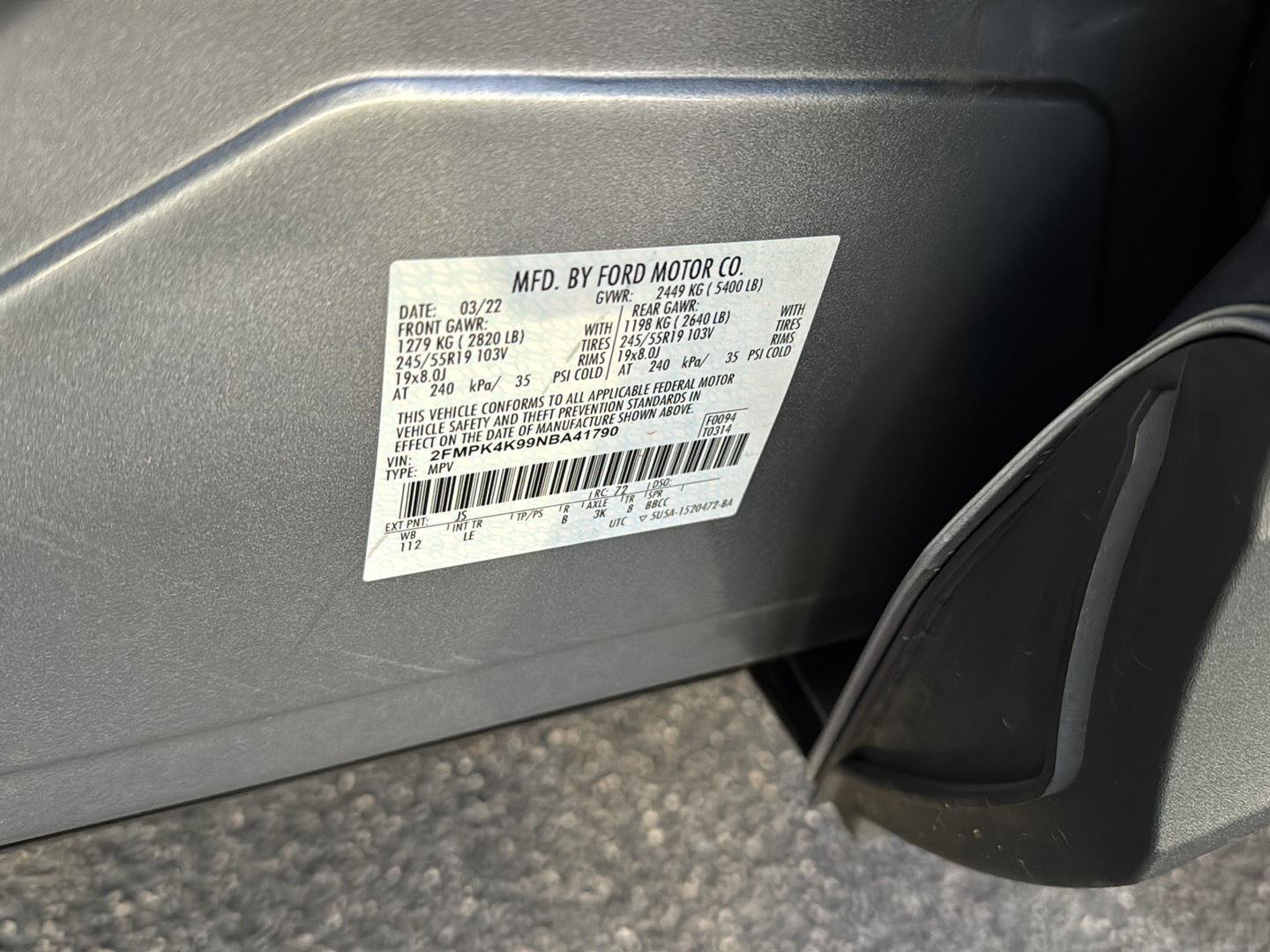 Used 2022 Ford Edge Titanium image 35