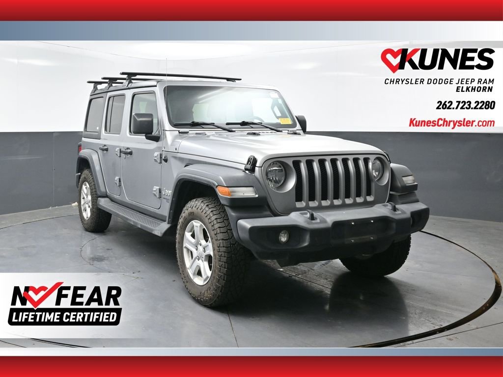 Used 2020 Jeep Wrangler Unlimited Sport S AWD/4WD image 1