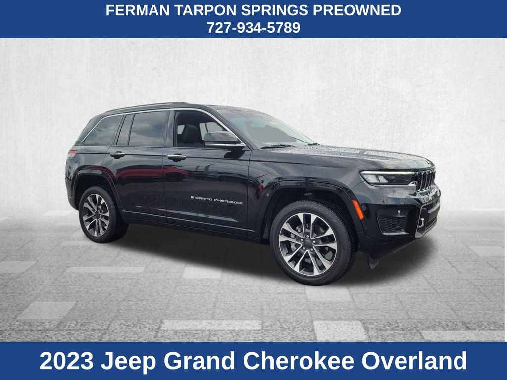 Used 2023 Jeep Grand Cherokee Overland w/ Trailer Tow Prep Group (B) image 1