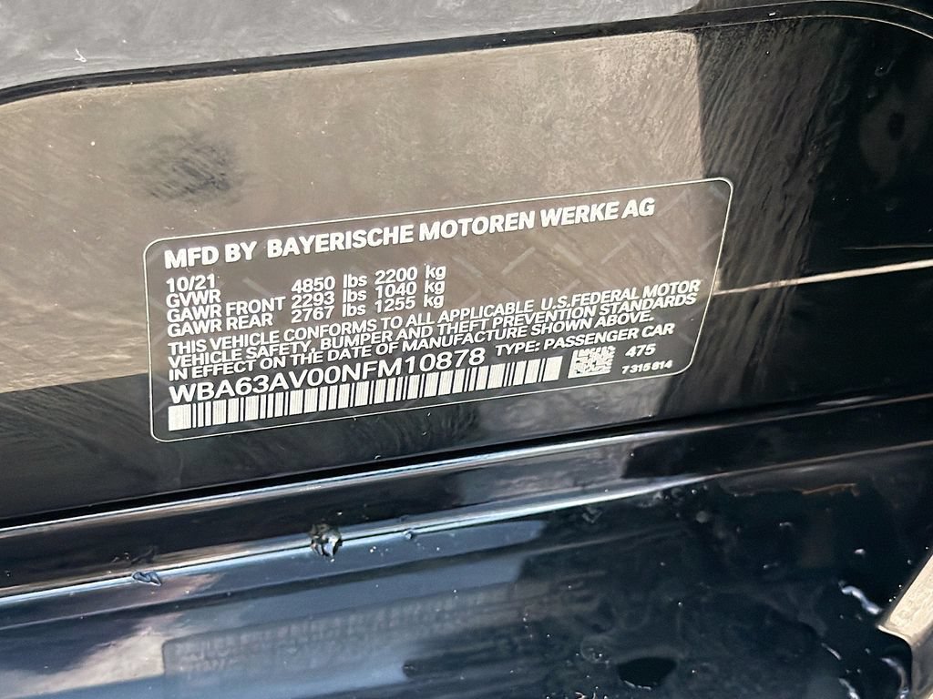 Used 2022 BMW 430i Gran Coupe w/ Convenience Package RWD image 44