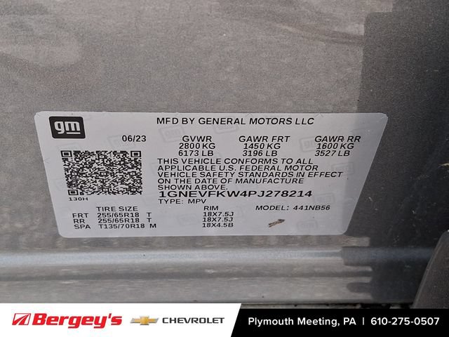 Certified 2023 Chevrolet Traverse LS AWD/4WD image 30