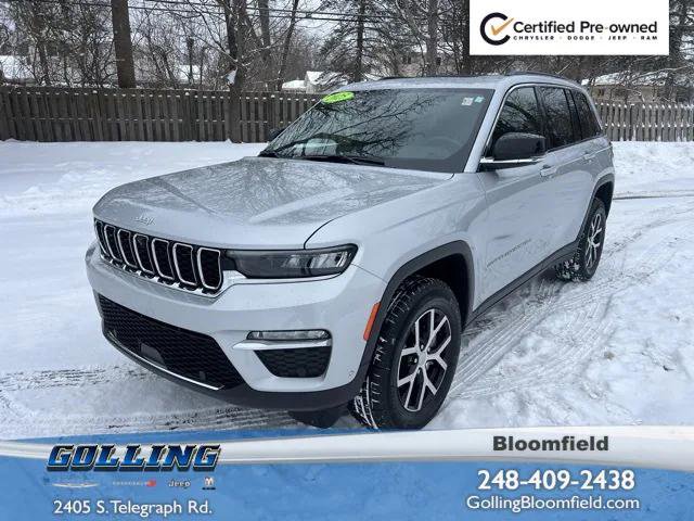 Certified 2025 Jeep Grand Cherokee Limited w/ Luxury Tech Group II image 1