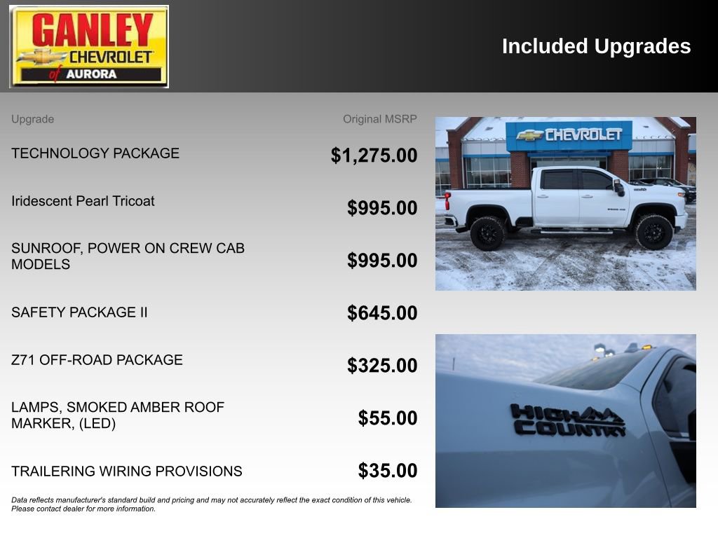 Used 2021 Chevrolet Silverado 2500 High Country w/ Technology Package image 6