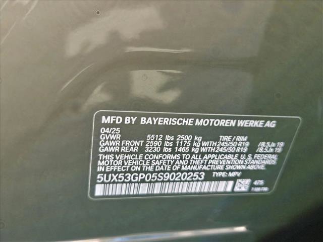 Certified 2025 BMW X3 xDrive30i w/ Premium Package image 24