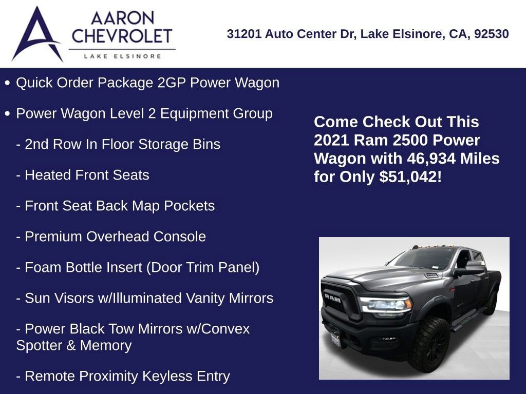 Used 2021 RAM 2500 Power Wagon image 5