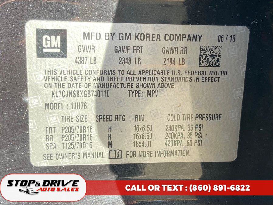 Used 2016 Chevrolet Trax LS AWD/4WD image 18