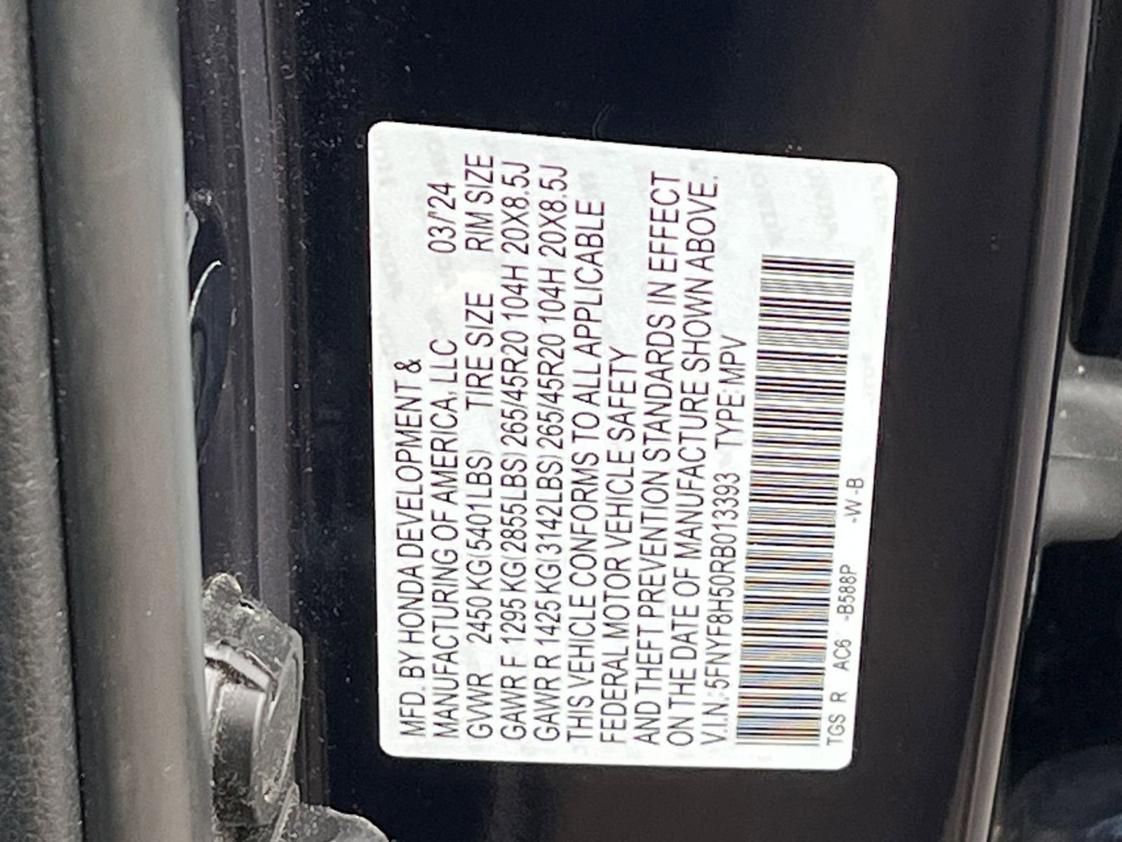 Used 2024 Honda Passport EX-L image 32