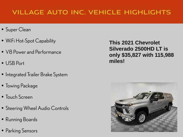 Used 2021 Chevrolet Silverado 2500 LT w/ Convenience Package AWD/4WD image 7