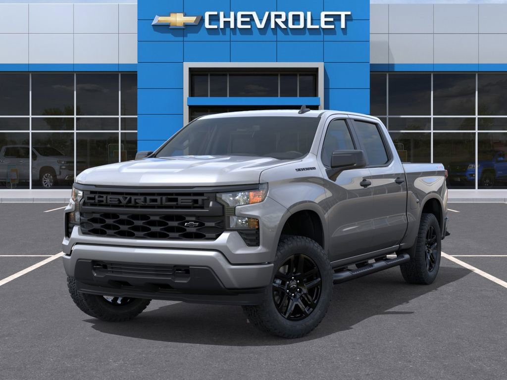 New 2026 Chevrolet Silverado 1500 Custom w/ Turbomax Blackout Package AWD/4WD image 6
