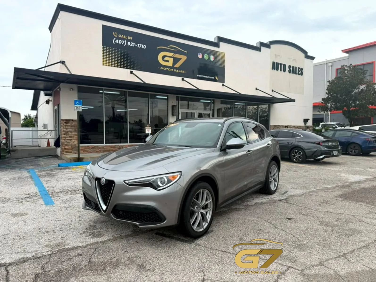 Used 2018 Alfa Romeo Stelvio Ti Sport AWD/4WD image 1
