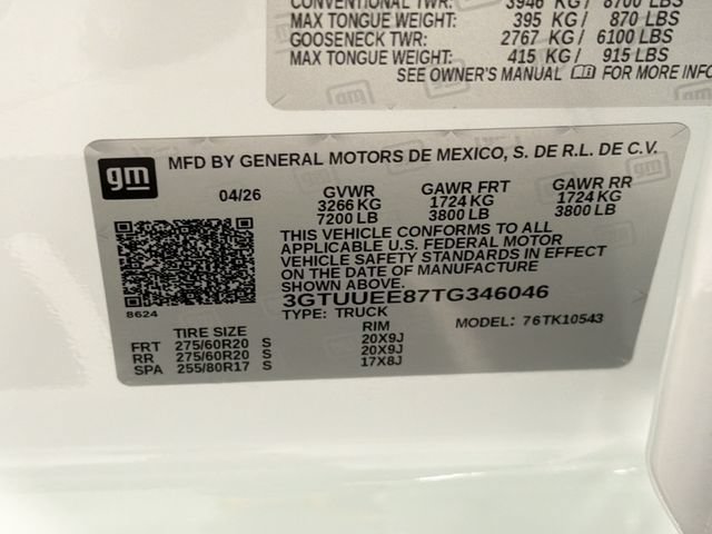 Certified 2026 GMC Sierra 1500 AT4 w/ AT4 Premium Package AWD/4WD image 28
